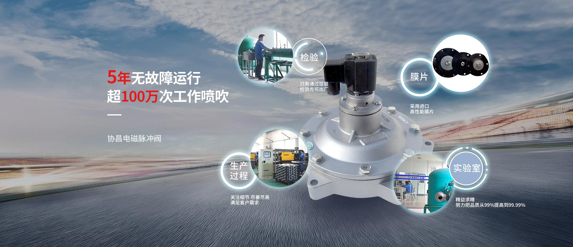 協(xié)昌電磁脈沖閥：5年五故障運(yùn)行 超100萬次工作噴吹